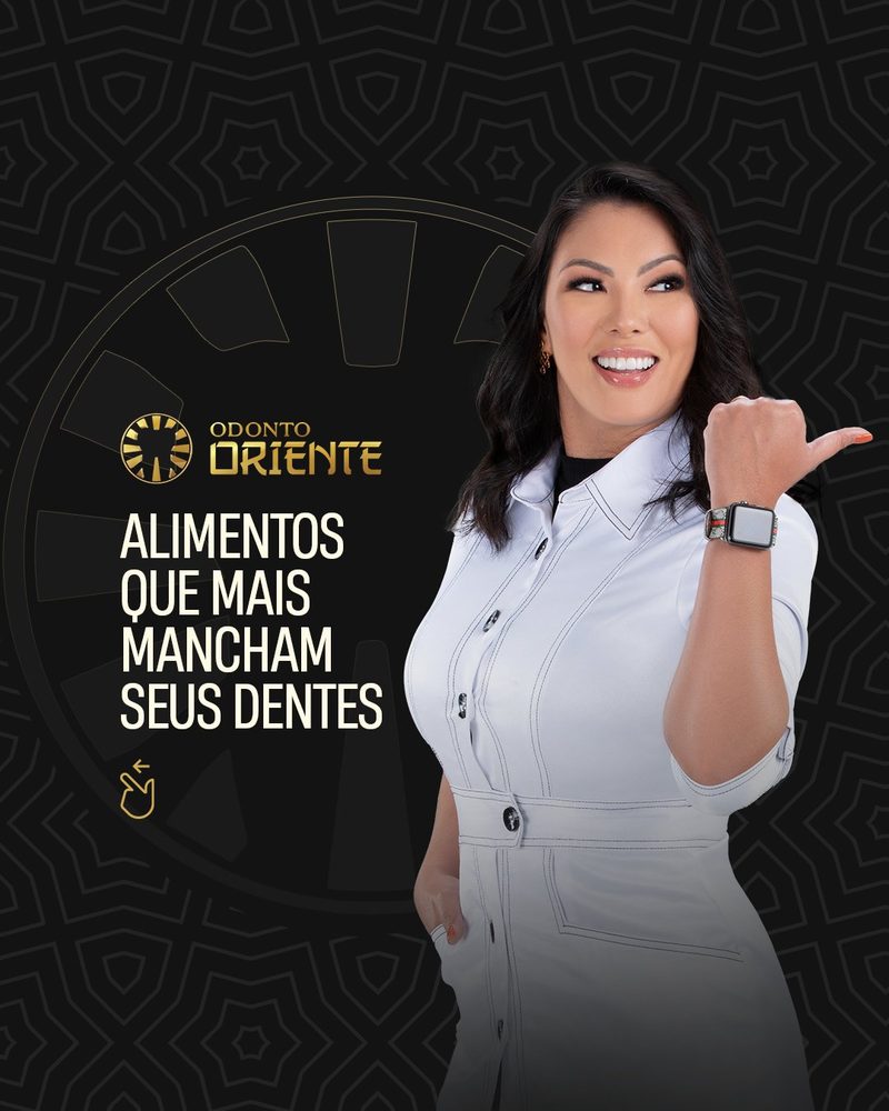 Os 10 alimentos que mancham os dentes